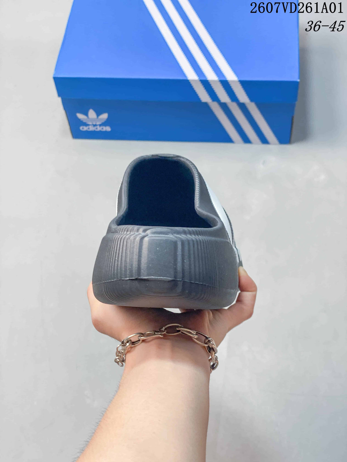 adidas adiFOM Superstar Mule Clogs Black White 07VD261A01