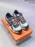 ASICS GEL-CUMULUS 16 Running Shoes, White and Brown