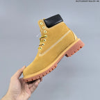 Timberland Lace-Up Ankle Boots in Wheat or Black