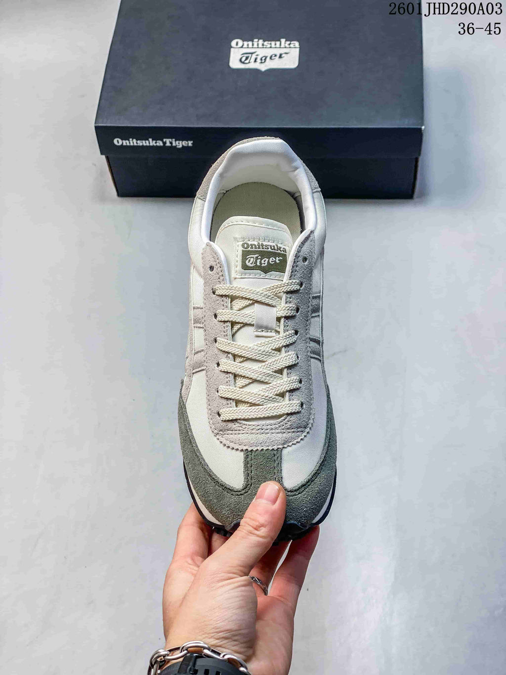 Onitsuka Tiger EDR 78 Retro Sneakers Off-White Gray-Green