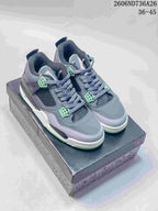 Jordan Air Jordan 4 Retro High-Top Sneakers Grey Mint