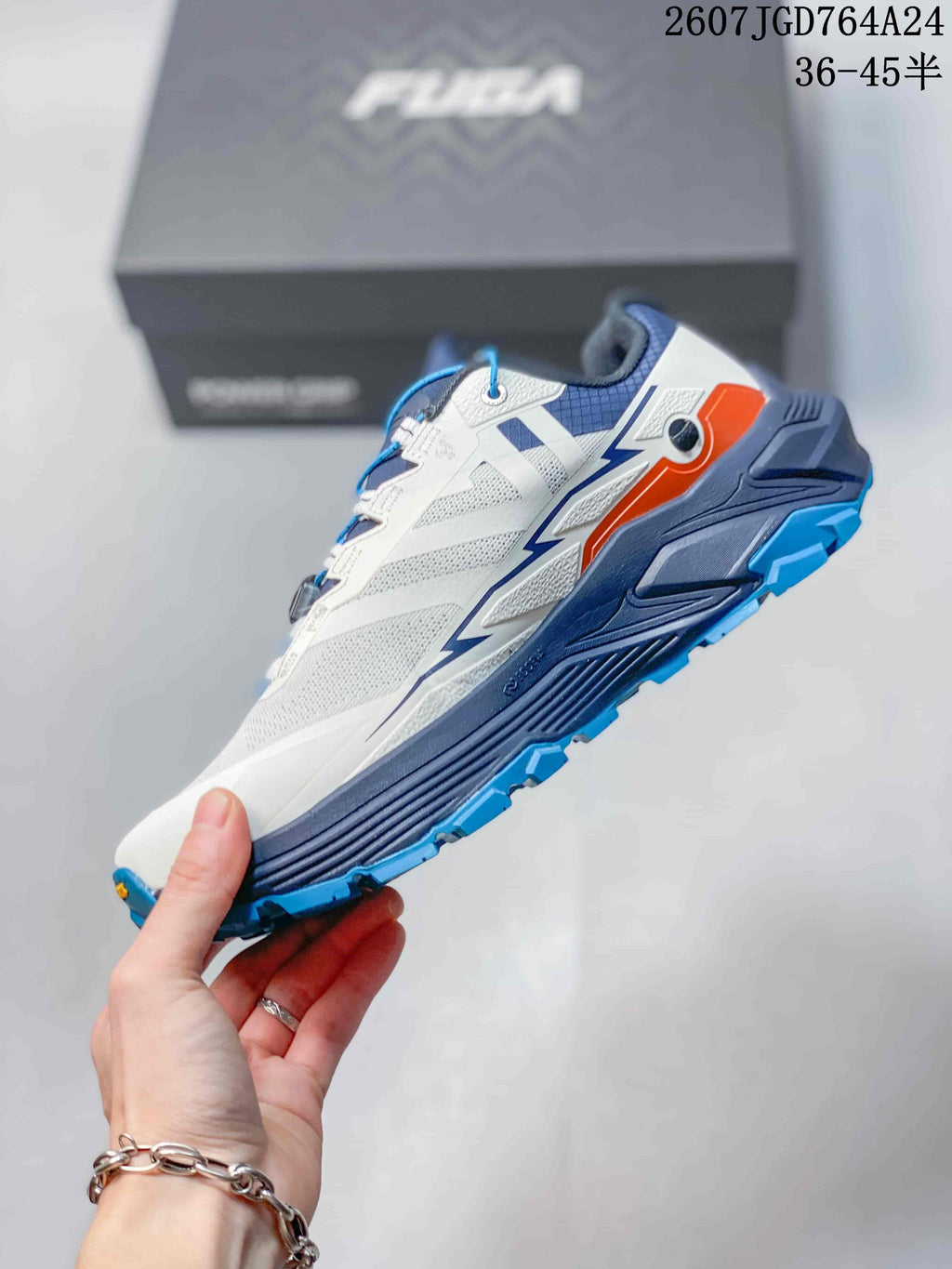 KAILAS FUGA EX3 Trail Running Shoes White Navy