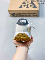 Nike ACG LDV Trail Sneakers White Navy Gum Sole