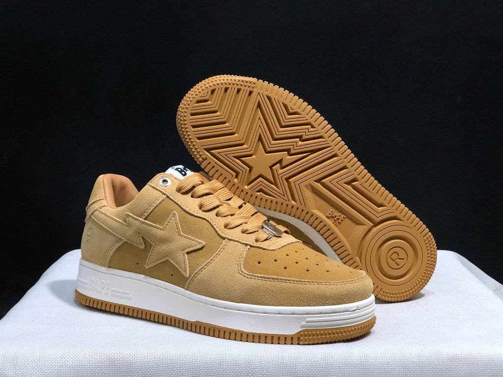 BAPE Bape Sta Low Sneakers Wheat