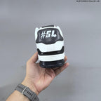 Louis Vuitton White and Black Low-Top Sneakers