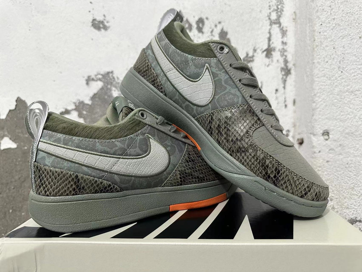 Nike SB x The Kith Treats Dunk Low Pro Green Sneakers