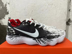 Nike Lunar Basketball Shoes Black White Red