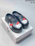 adidas Hello Kitty Clog Mule Shoes, Charcoal, 07VD541A01