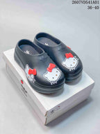 adidas Hello Kitty Clog Mule Shoes, Charcoal, 07VD541A01