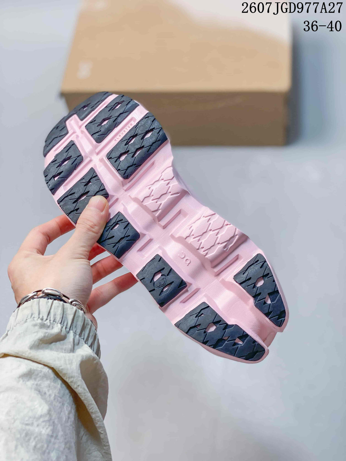 On Cloudmonster 3 Pink Low-Top Running Sneakers