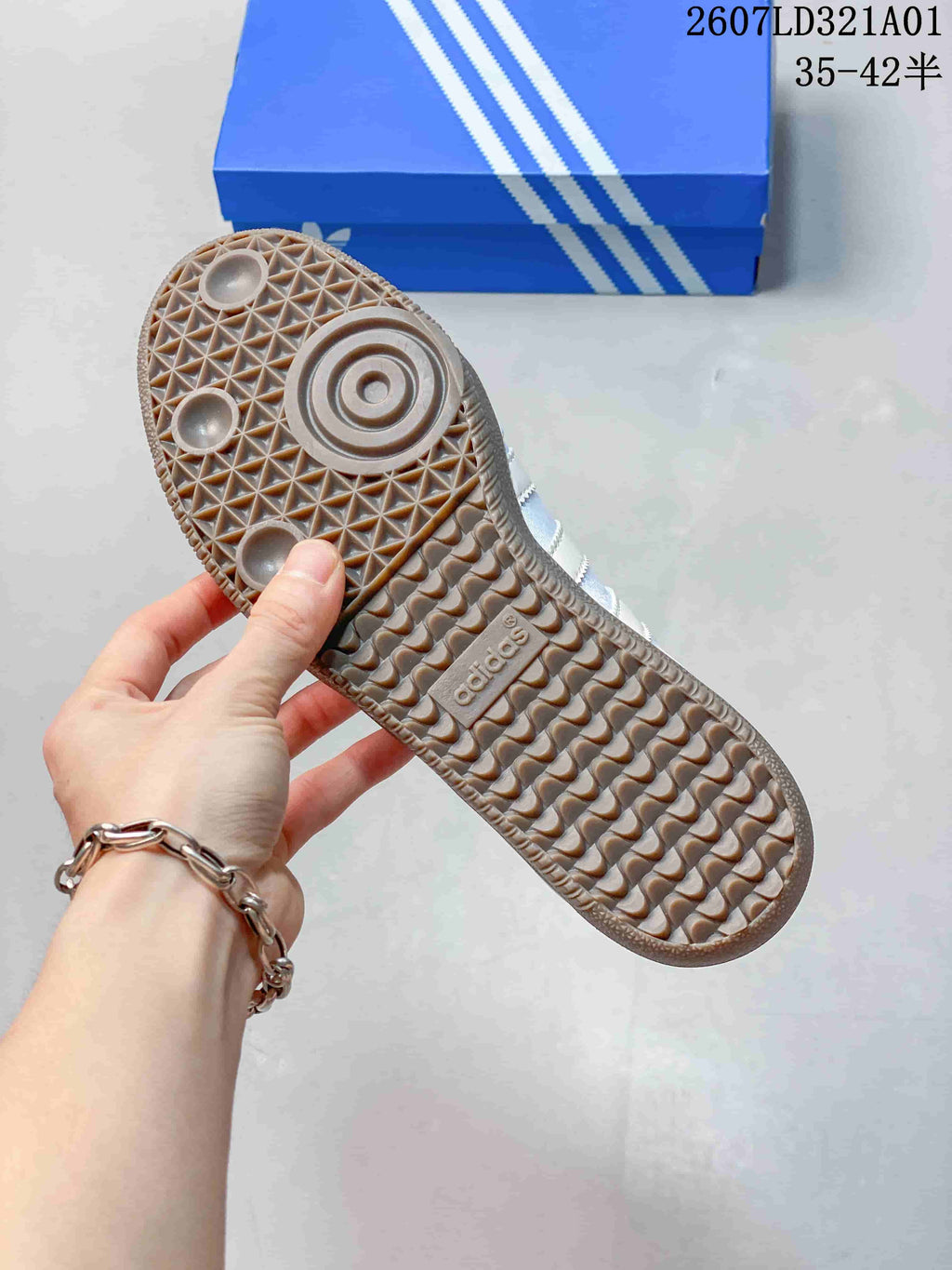 adidas Originals Samba Jane Blue Mary Jane Sneakers