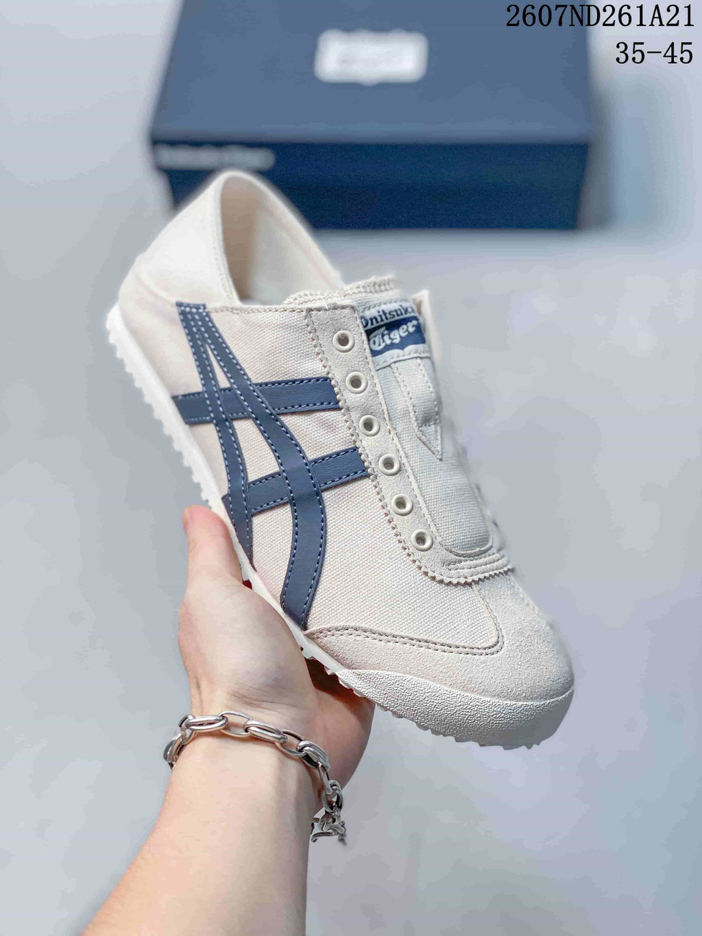 Onitsuka Tiger Mexico 66 Paraty Slip-On Sneakers Navy