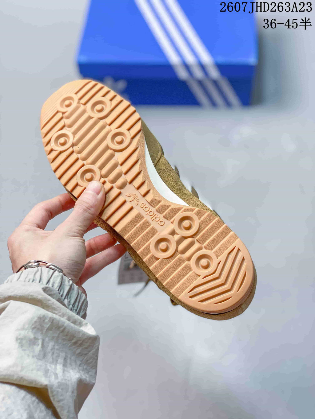 adidas Originals SL 72 OG Sneakers Tan White