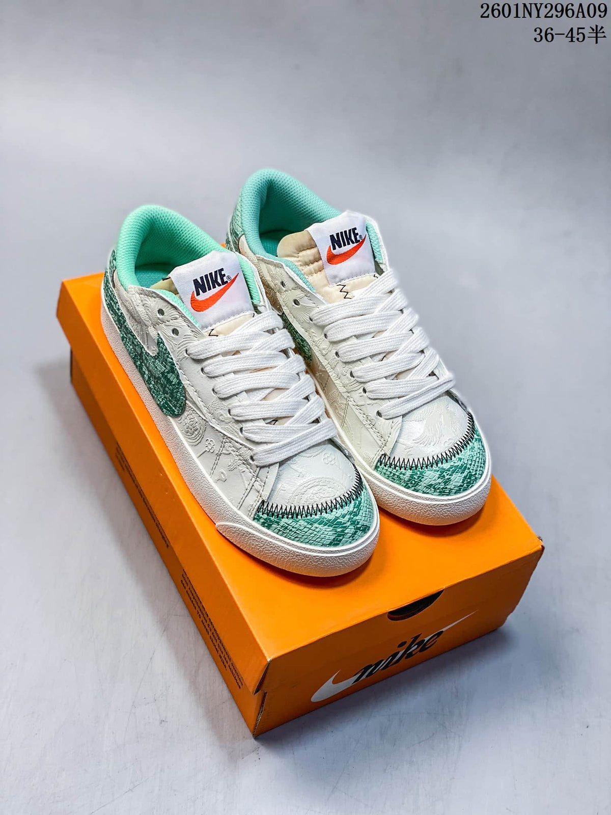 Nike Blazer Low ’77 Jumbo White Green 2601NY296A09