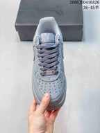 Nike Air Force 1 ’07 Low Sneakers in Silver Gray