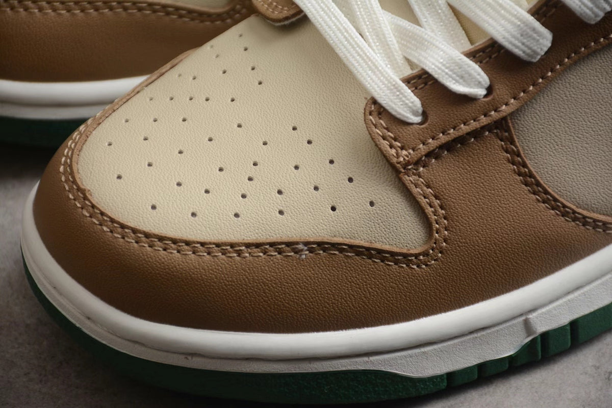 Nike SB Low-Top Sneakers Brown Cream Green FB7160-23113