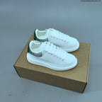 Alexander McQueen Oversized Low-Top Sneakers with Crystal Heel