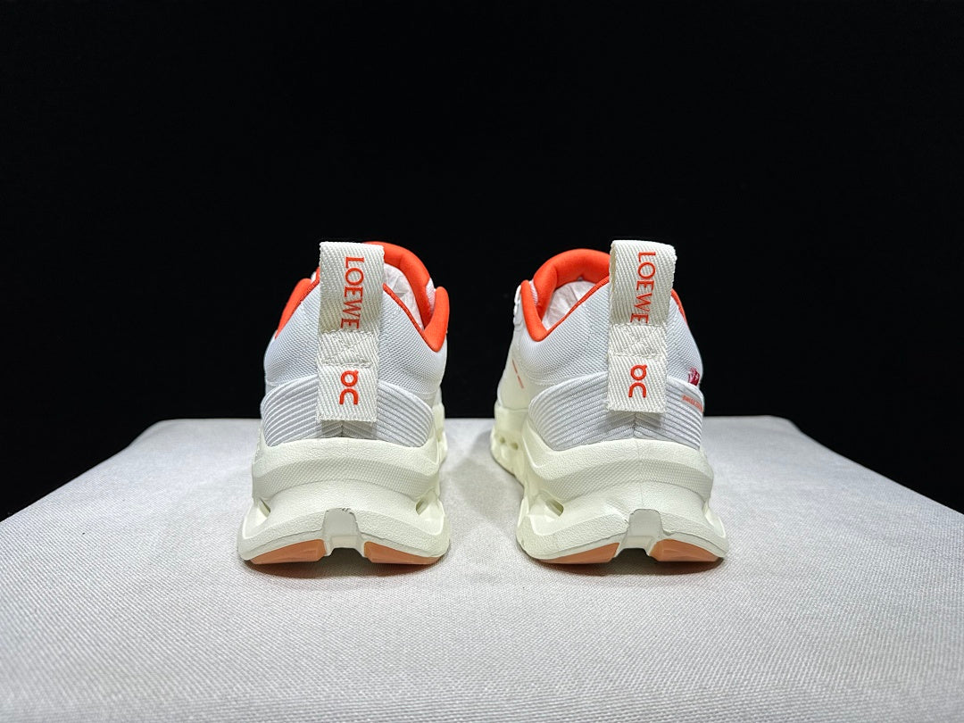 On x LOEWE Cloudtilt 2.0 Sneakers White Orange