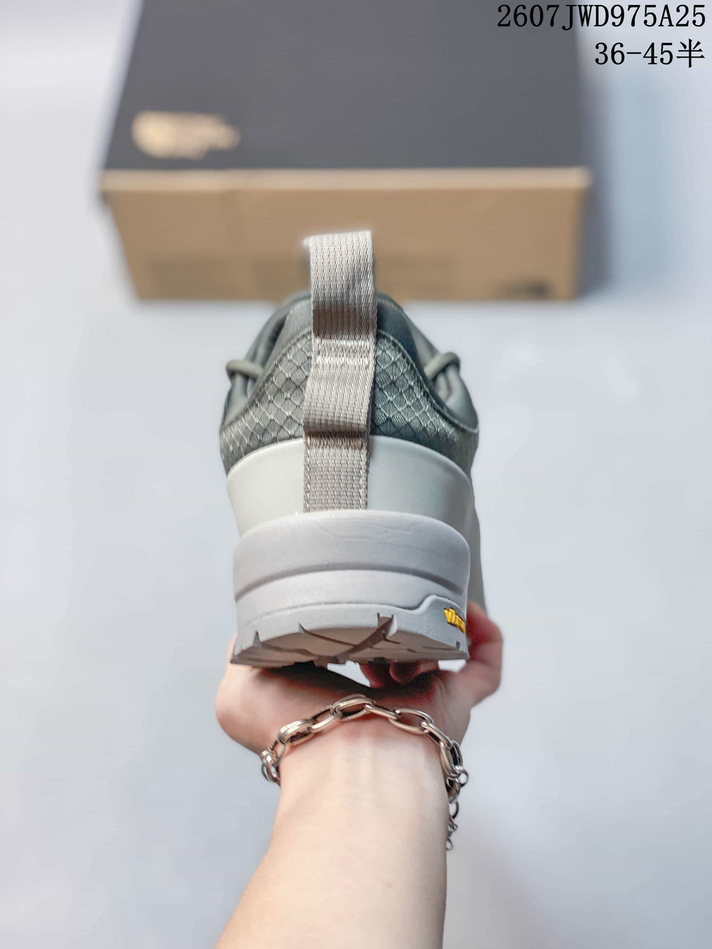 The North Face Gray Trail Hiking Sneakers 2607JWD975A25