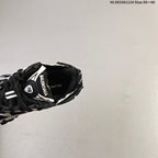 Balenciaga Runner Low-Top Sneakers in Black and White