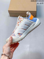 Adidas Terrex Daroga 25 Outdoor Shoes - White, Blue & Orange