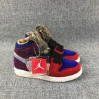 Air Jordan 1 High OG Christmas Red Multicolor Sneakers