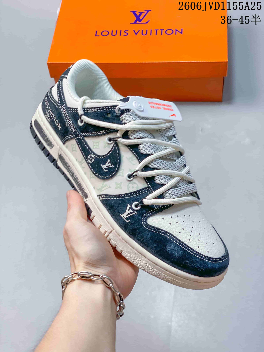 Nike SB Dunk Low Pro Sneakers, Louis Vuitton-Inspired Colorways