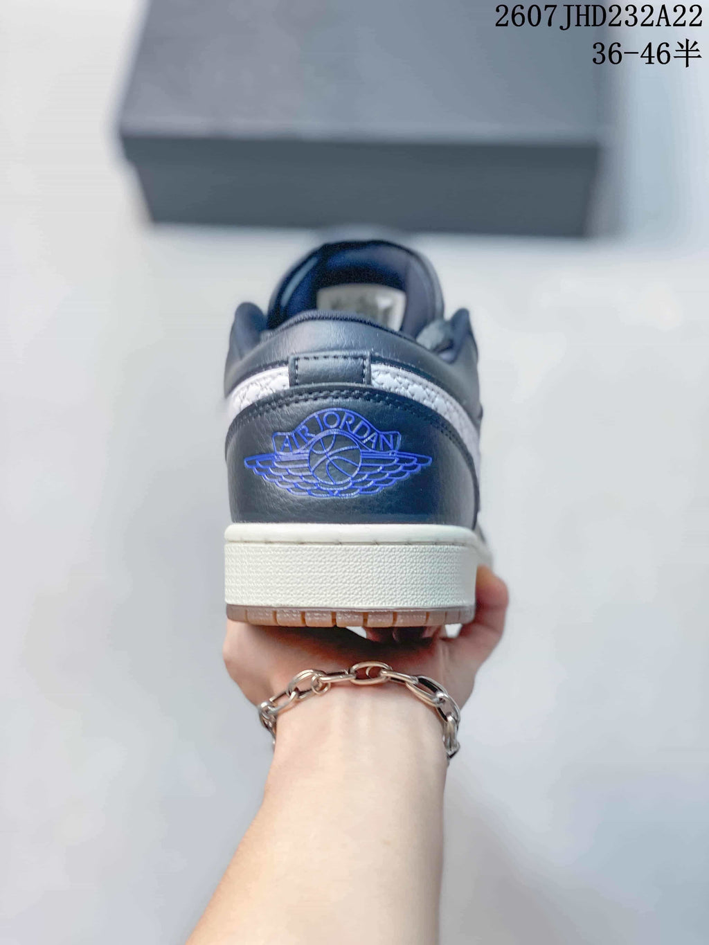 Jordan Air Jordan 1 Low Sneakers Navy White Gum IX5004-121