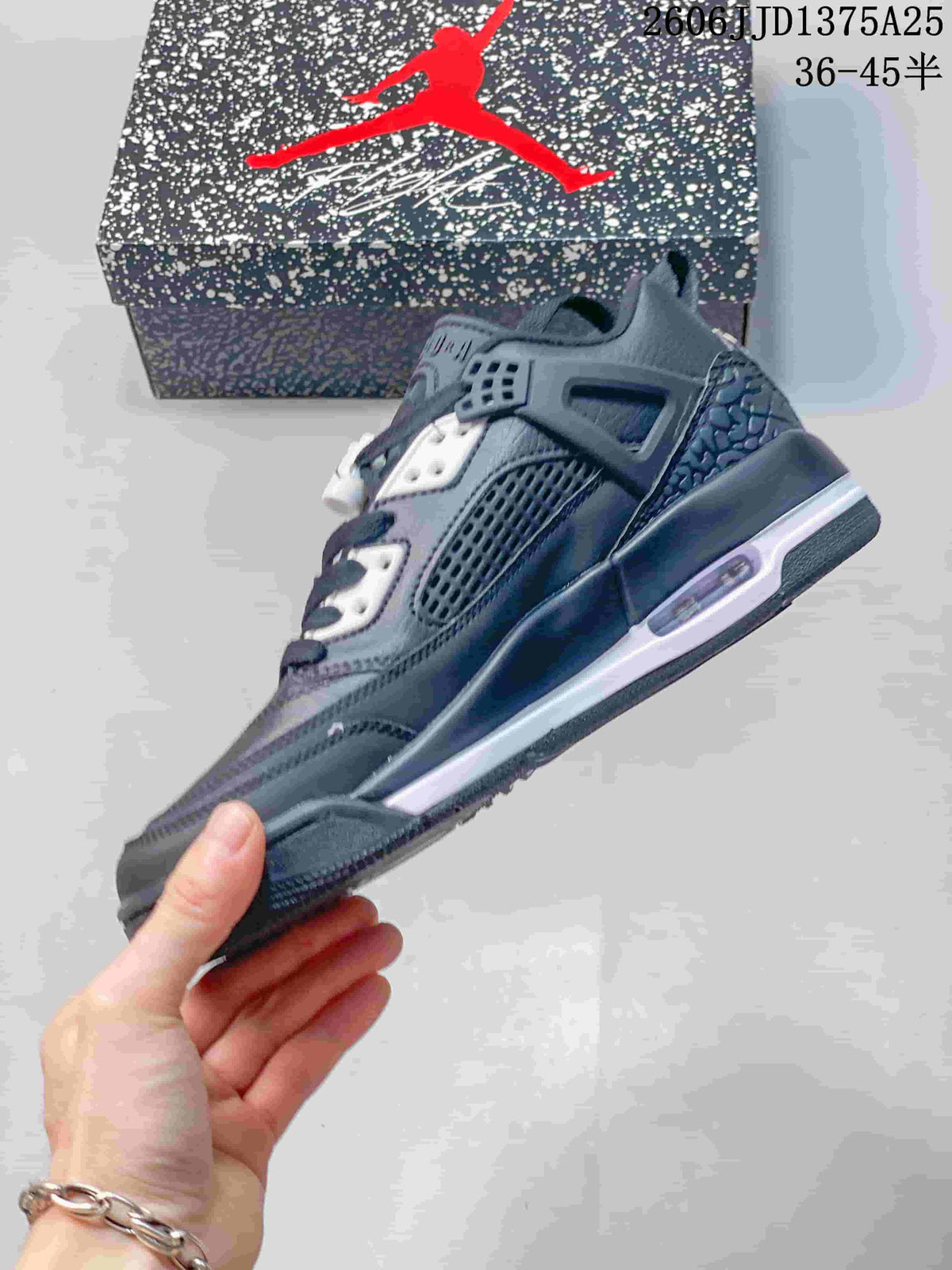 Nike Air Jordan Spizike Low Black Sneakers FQ1579-010