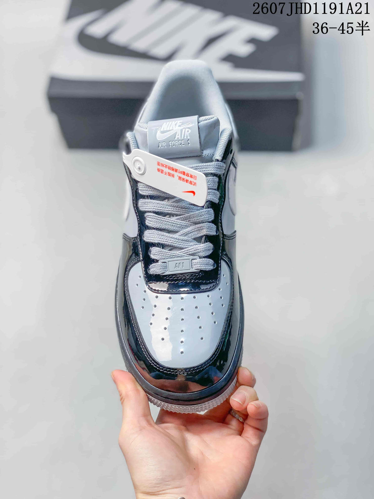 Nike Air Force 1 Egg or Duck Black White Sneakers JHD1191A21
