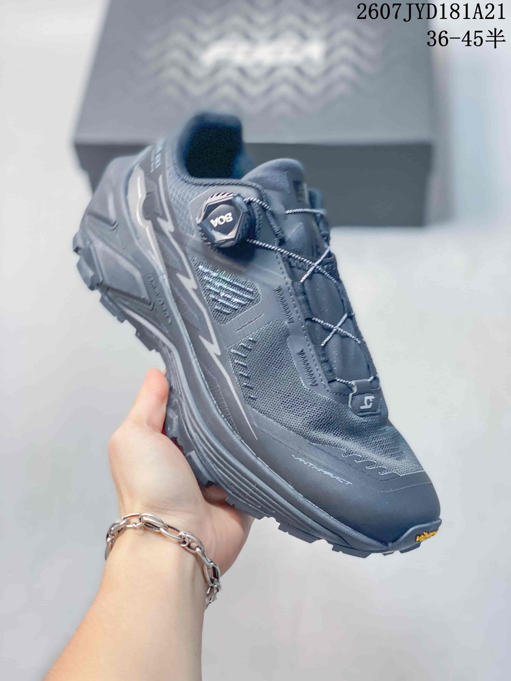 Kailas FUGA EX3 BOA Dark Gray Trail Running Shoes