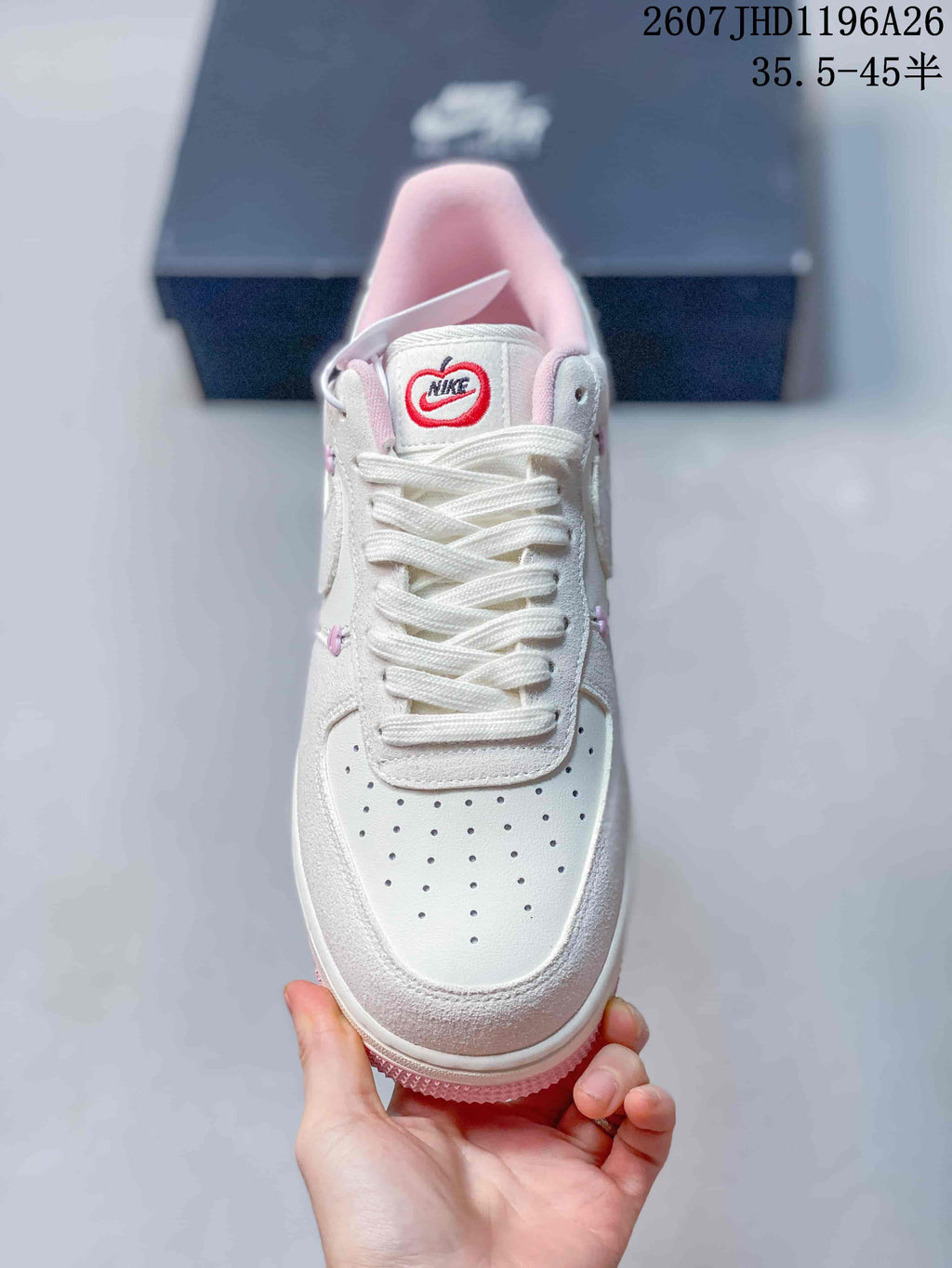 Nike Air Force 1 '07 LV8 White Pink Sneakers RJ1988-0