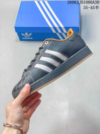 adidas Originals Superstar Low-Top Sneakers in Charcoal