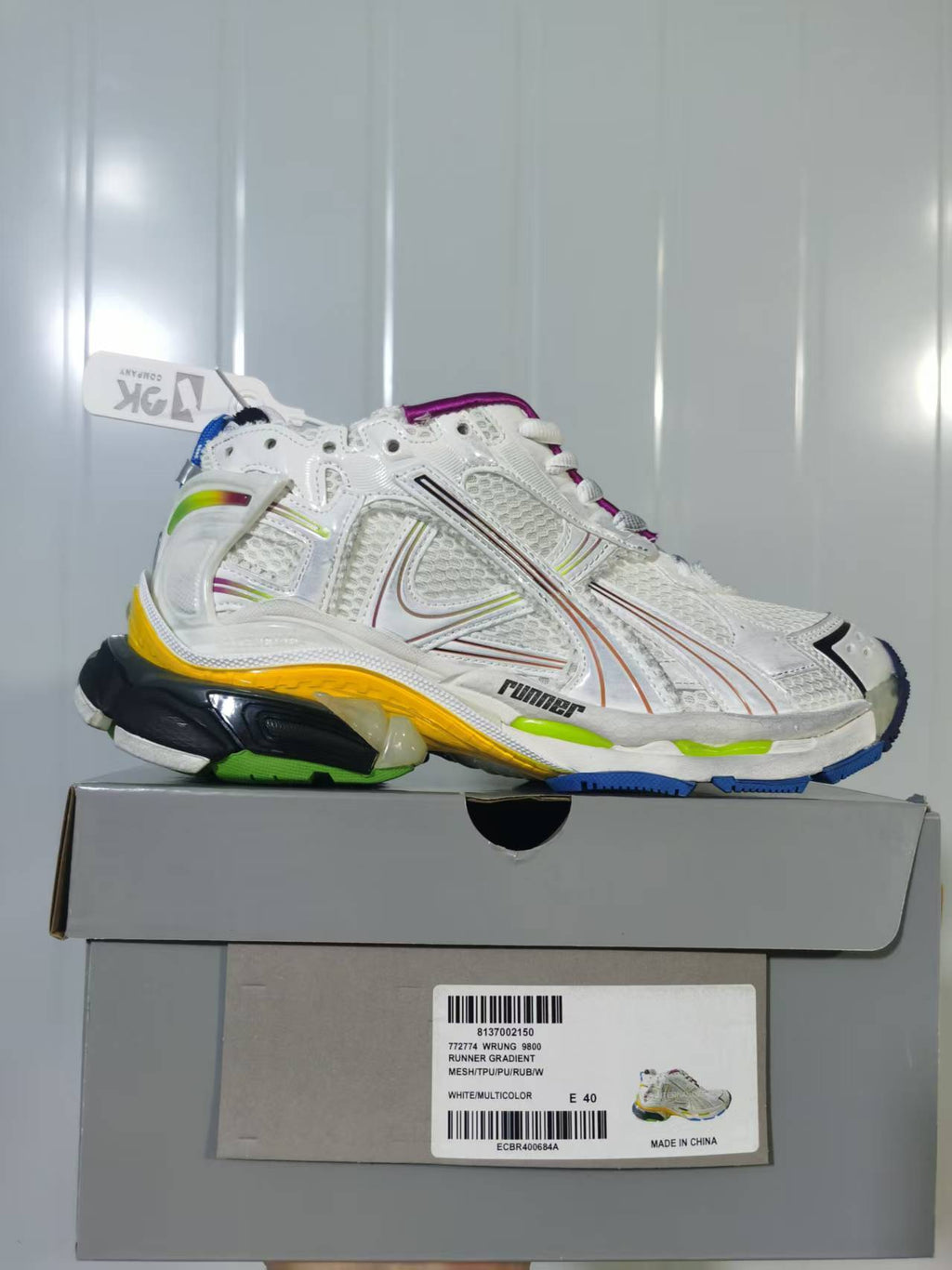 Puma Runner Gradient Sneakers White Multicolor