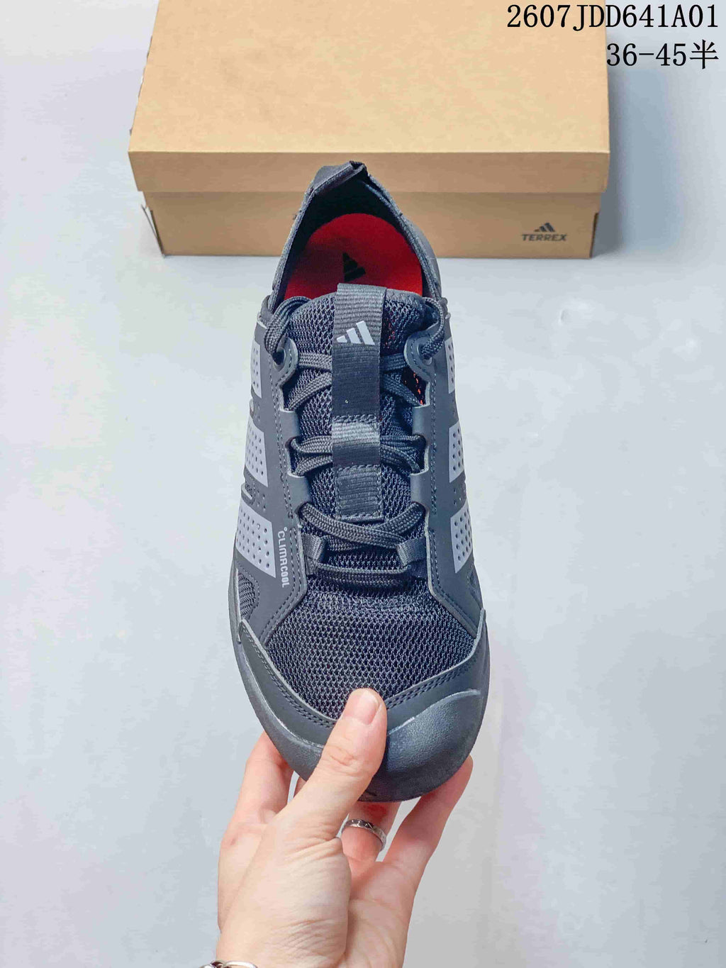 Adidas Terrex Gray Outdoor Sneakers 07JDD641A01