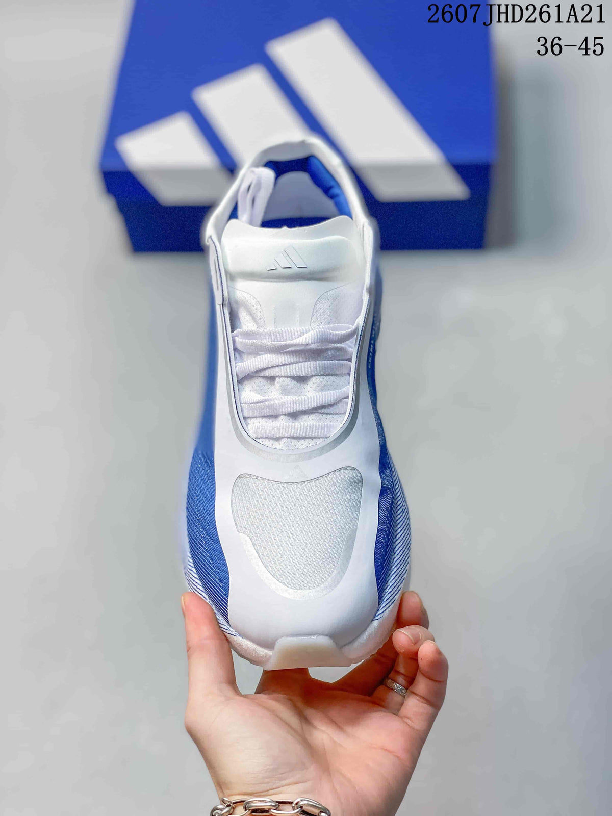 Adidas Hyperboost Edge M Sneakers White and Blue