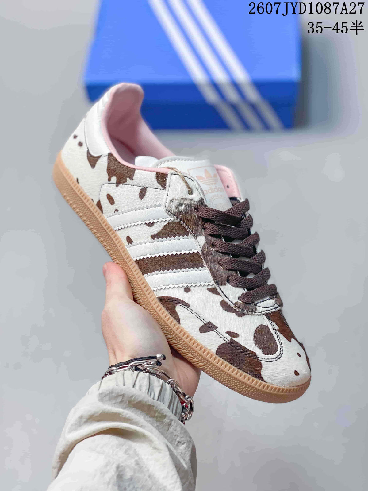 adidas Originals Samba ADV Cow Print Sneakers