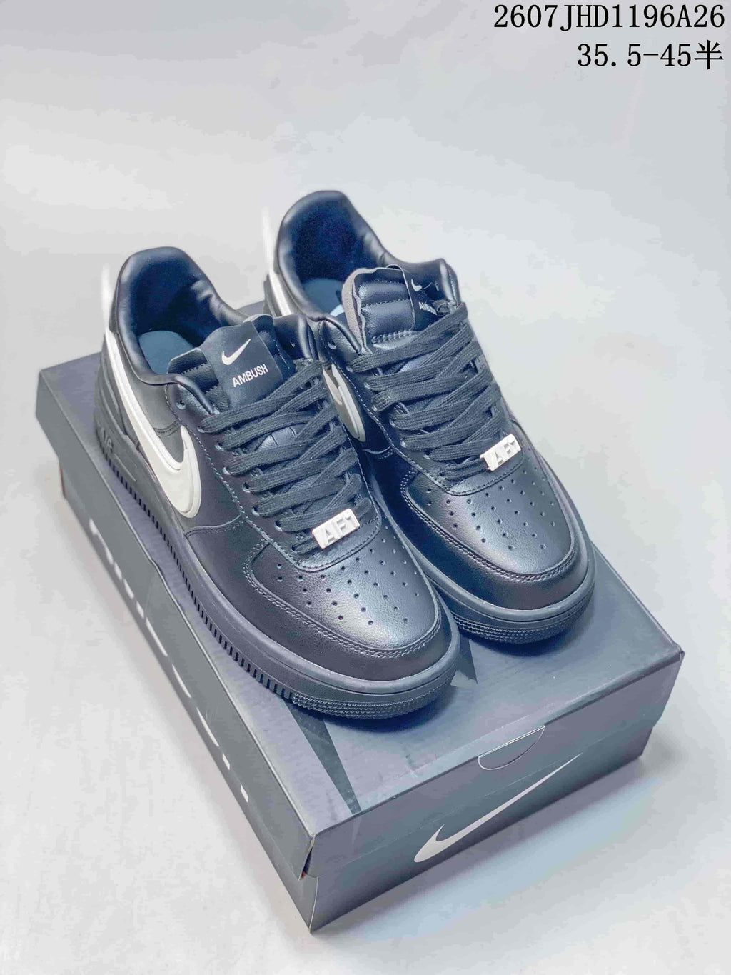 Nike Air Force 1 '07 LV8 Black White Low-Top Sneakers