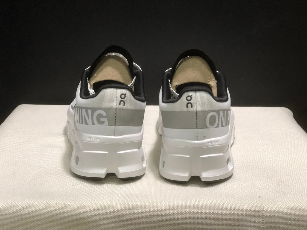 On Cloudmonster 1 All-White Running Sneakers