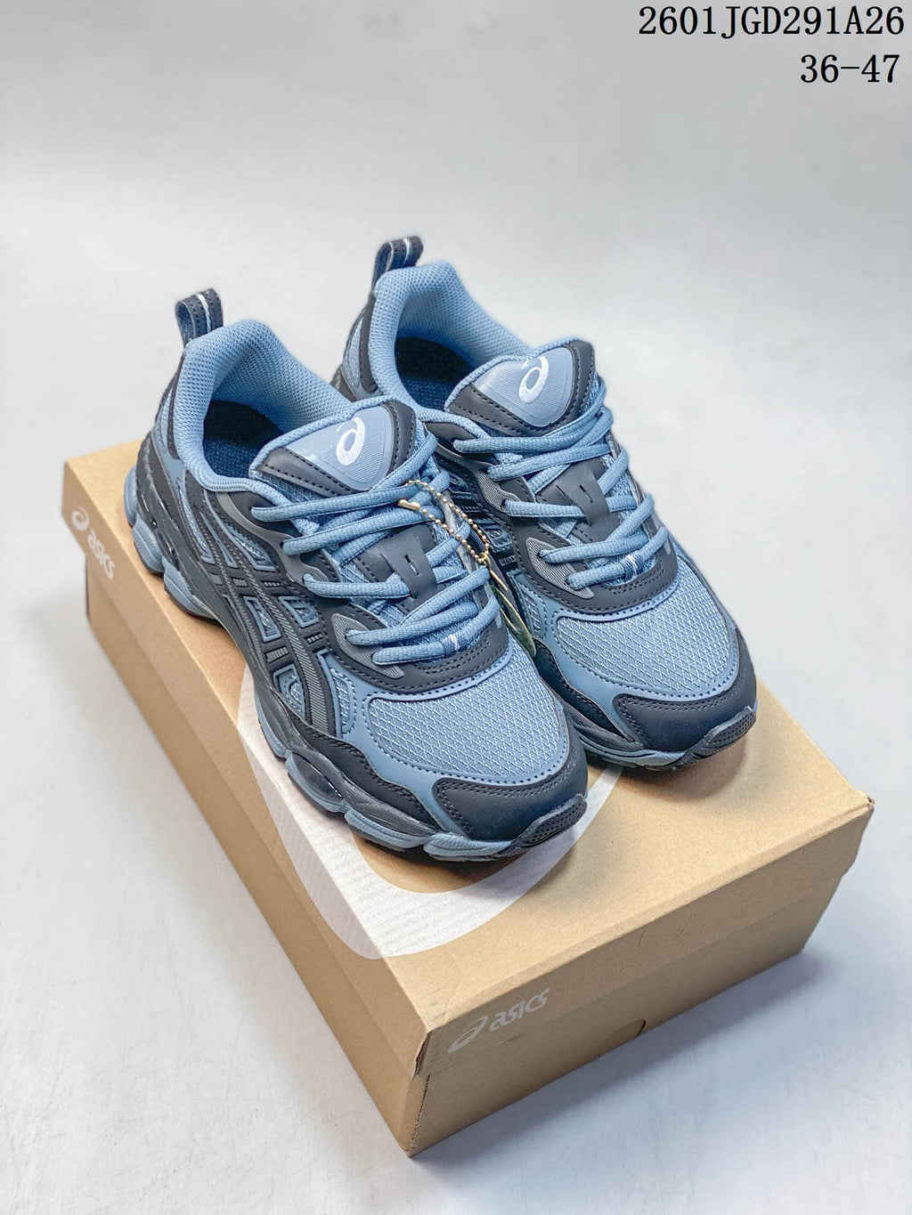 ASICS GEL-NYC Blue Gray Sneakers 1203A735-021