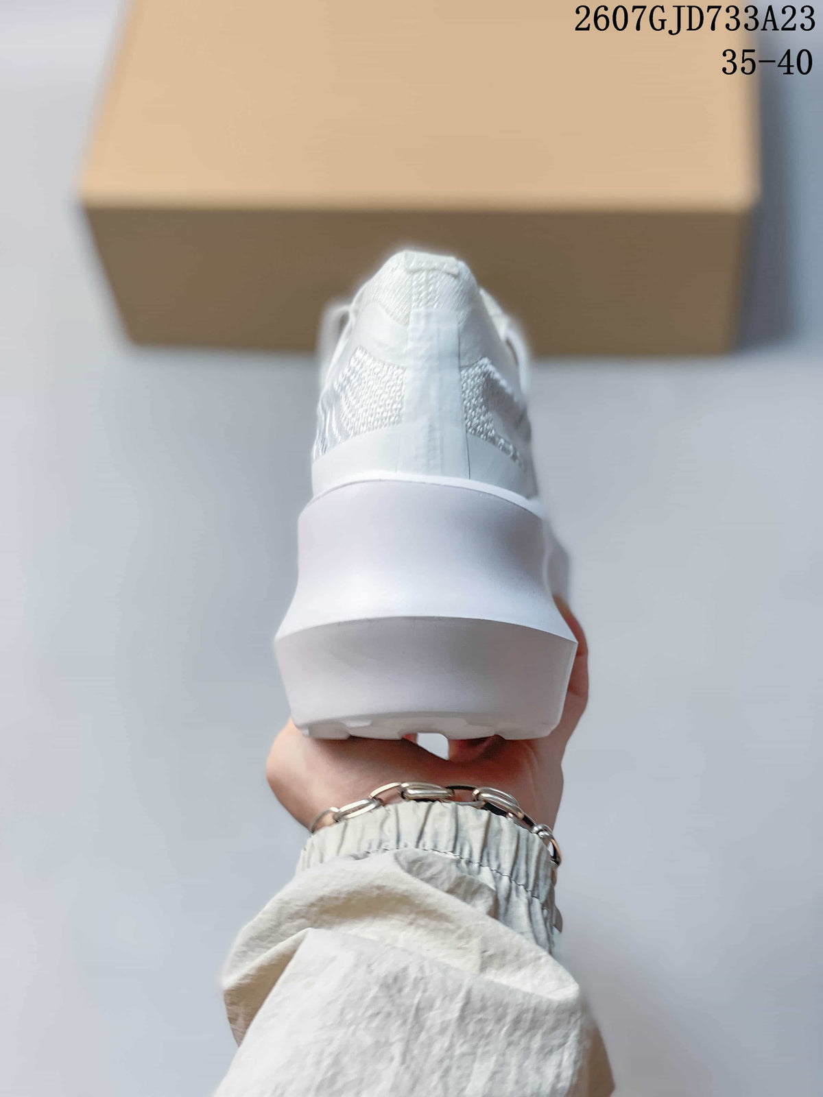 Salomon x Comme des Garçons Phantasm 2 White Sneakers