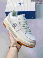MLB Chunky Liner White Platform Low-Top Sneakers
