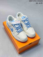 Nike SB Dunk Low Pro White Blue Sneakers 2607JVD1155A25