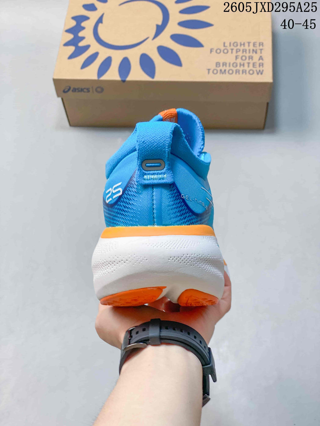ASICS GEL-NIMBUS 27 Blue Running Shoes