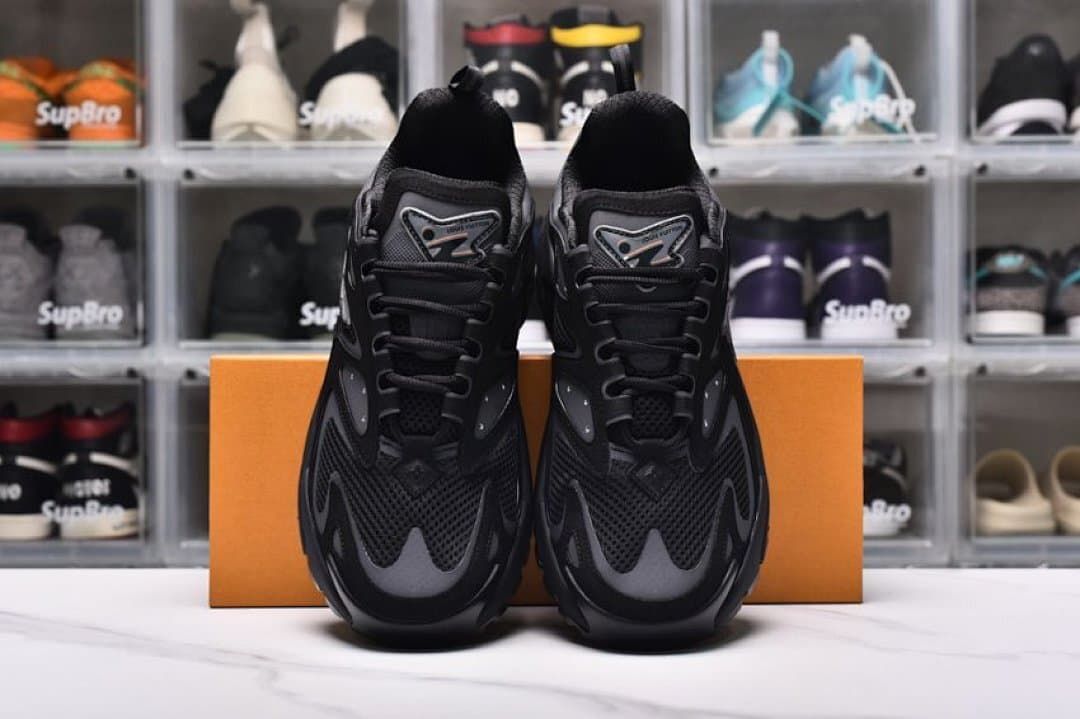 Louis Vuitton LV Millenium Black Chunky Sneakers