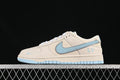 Nike SB Dunk Low Sail and Light Blue Sneakers