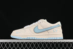 Nike SB Dunk Low Sail and Light Blue Sneakers