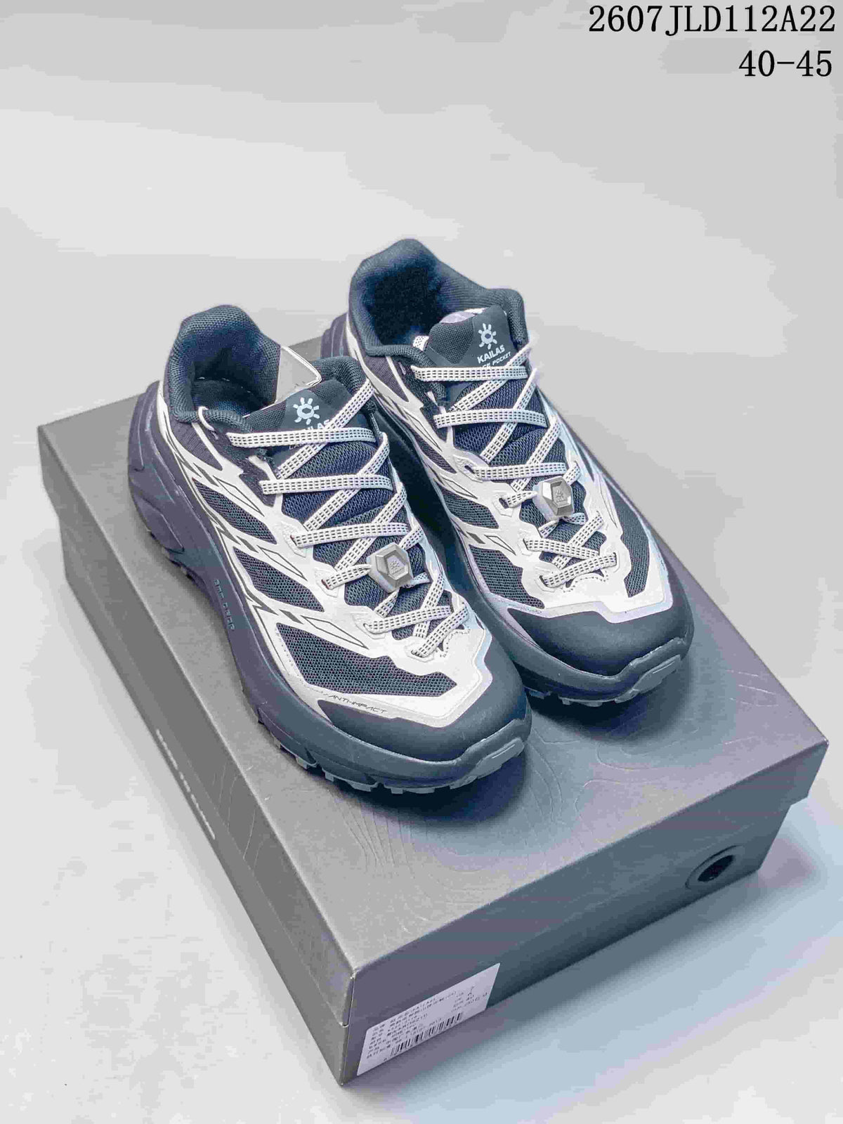 KAILAS C4 Trail Running Shoes Navy and White