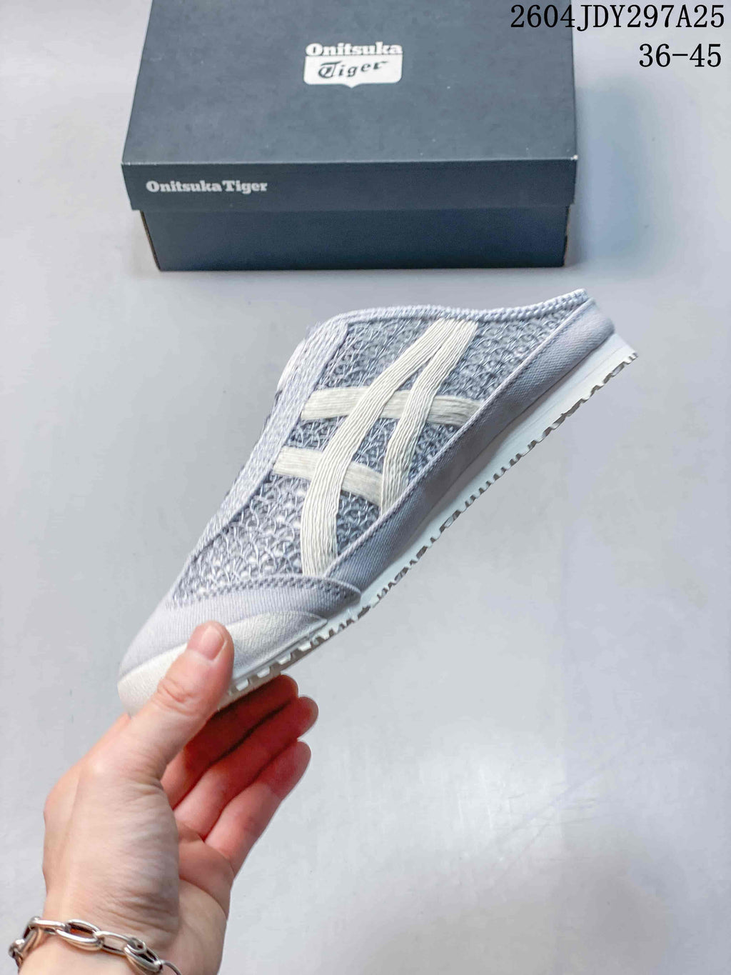 Onitsuka Tiger Mexico 66 Sabot Gray Slip-On Sneakers