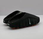 Nike Black Slides with Orange Pod Sole